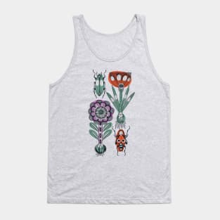 Floral Bugs Tank Top